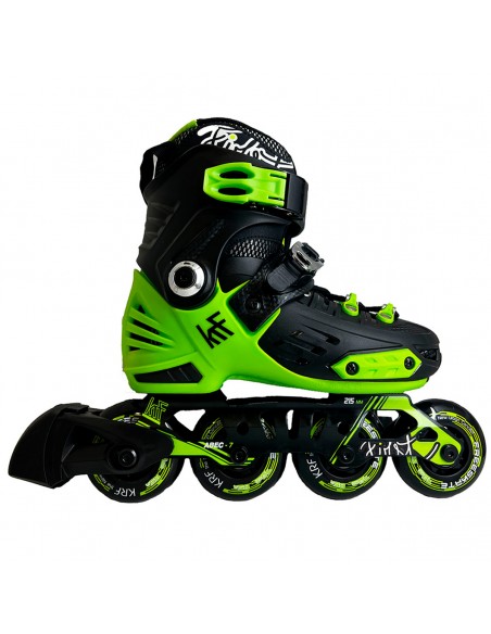 KRF FIRST JUNIOR FREESKATE VERDE FLUOR / NEGRO