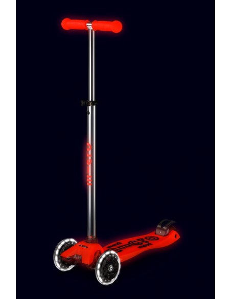 MAXI MICRO DELUXE GLOW LED ROJO