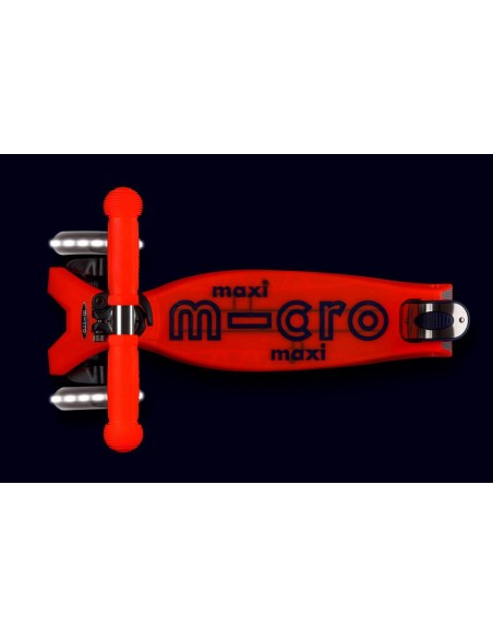 MAXI MICRO DELUXE GLOW LED ROJO