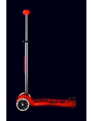 MAXI MICRO DELUXE GLOW LED ROJO