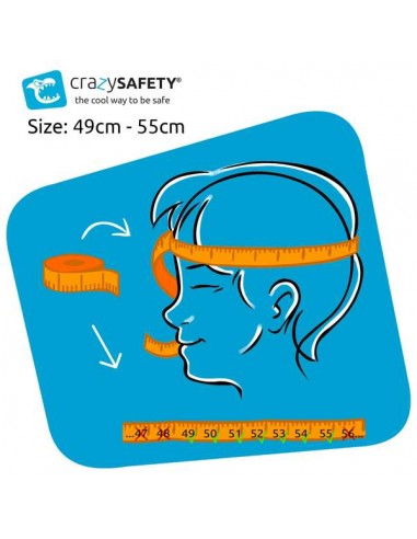 CASCO CRAZY SAFETY CONEJO BLANCO
