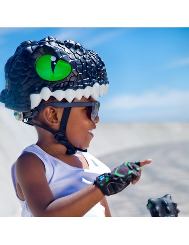 CASCO CRAZY SAFETY DRAGON NEGRO