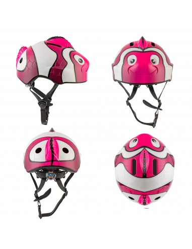 CASCO CRAZY SAFETY PEZ ROSA