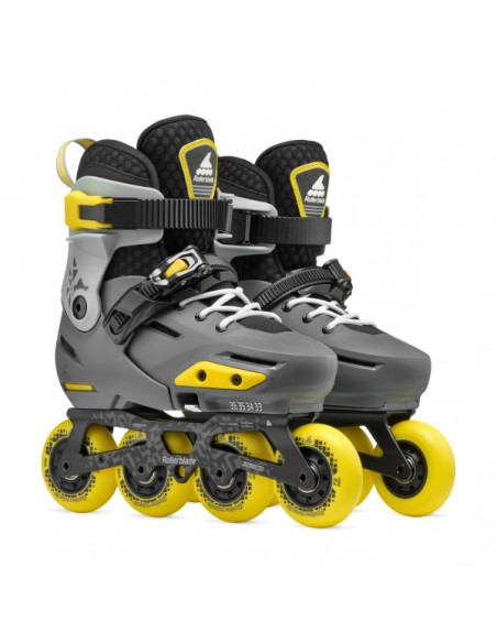 Ruedas Rollerblade Apex negro mate patines freestyle infantiles