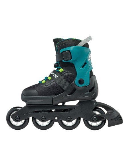 ROLLERBLADE PATINES MICROBLADE NEGRO/VERDE PETROL