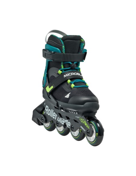 ROLLERBLADE PATINES MICROBLADE NEGRO/VERDE PETROL