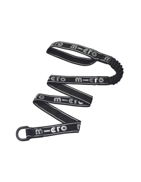 MICRO CORREA REFLECTANTE PULL&CARRY NEGRA