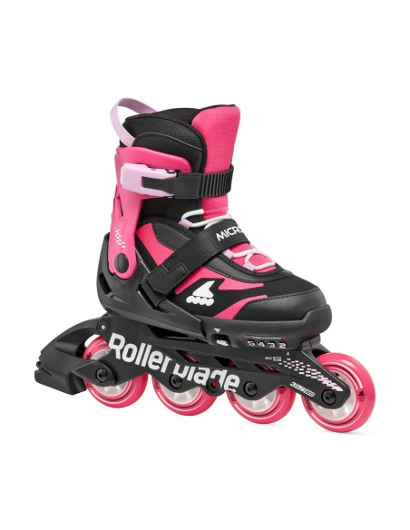 ROLLERBLADE PATINES MICROBLADE NEGRO/ROSA