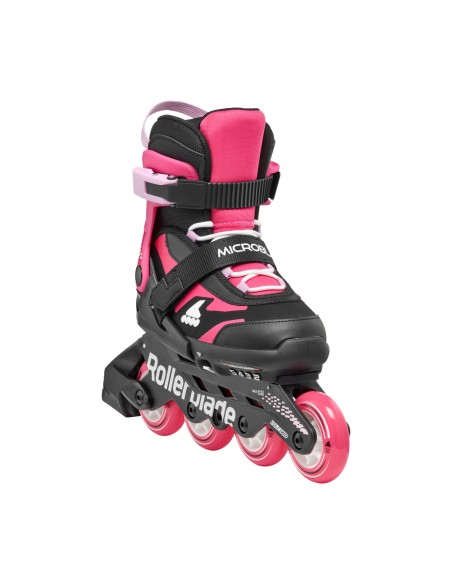 ROLLERBLADE PATINES MICROBLADE NEGRO/ROSA