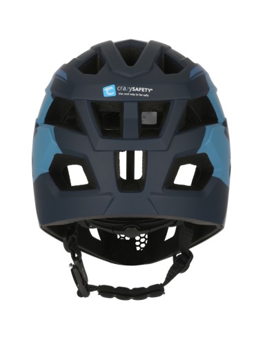 CRAZY SAFETY CASCO INTEGRAL BLUE