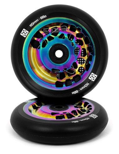 RUEDAS SLAMM NEOCHROME 110MM NUCLEO DIVIDIDO