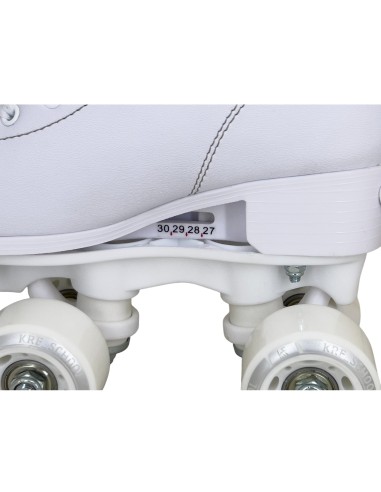 KRF SCHOOL PATÍN PPH AJUSTABLE BLANCO