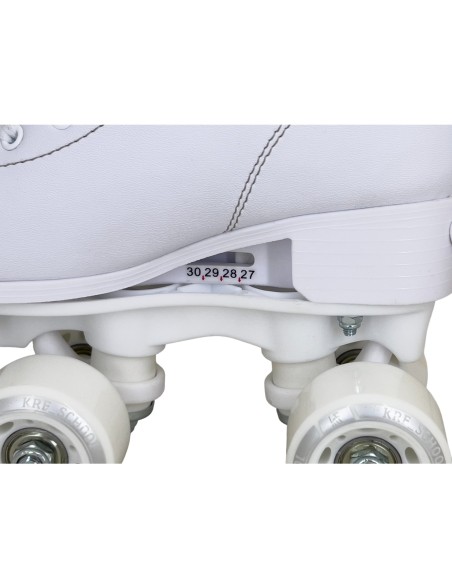 KRF SCHOOL PATÍN PPH AJUSTABLE BLANCO