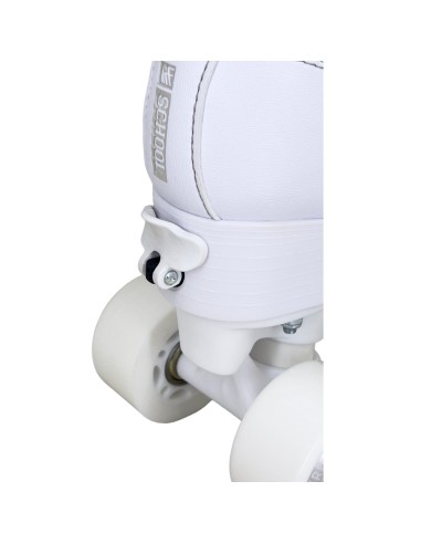 KRF SCHOOL PATÍN PPH AJUSTABLE BLANCO
