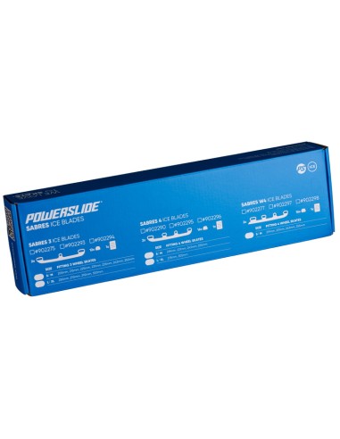 POWERSLIDE CUCHILLAS SABRES 3 ICE BLADE PINK