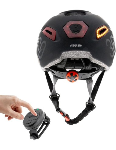 E-WHEEL CASCO CP02 NEGRO CON INTERMINENTES