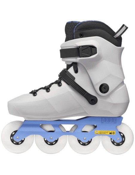 Rollerblade Twister XT 80mm patines freeskate negros vista lado interior