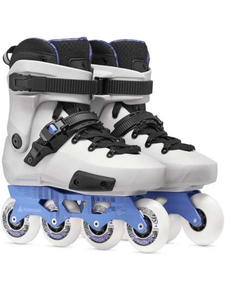 Rollerblade Twister XT 80mm patines freeskate negros vista completa