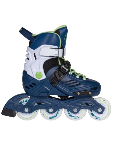 patines en línea niños cómodos y seguros Playlife Khaan azul