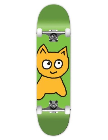 SKATE COMPLETO MEOW BIG CAT GREEN 8 PULGADAS