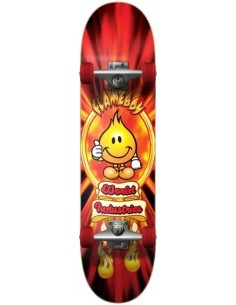 SKATE COMPLETO WORLD INDUSTRIES FLAMEBOY V2 MULTI 7.75 PULGADAS