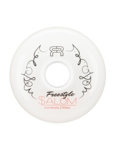 RUEDAS FR FREESTYLE SLALOM 80 MM DOUBLE DENSITY 85A X4