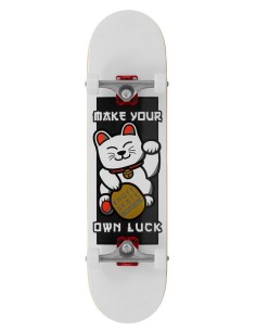 SKATE COMPLETO ENUFF LUCKY CAT BLANCO 8 PULGADAS