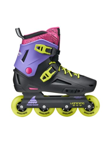 Carcasa rígida ventilada de los patines Rollerblade Lightning TRS