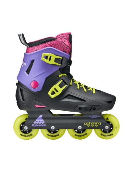 Carcasa rígida ventilada de los patines Rollerblade Lightning TRS