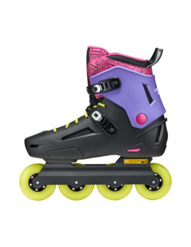 Guía de aluminio 243 mm y ruedas Urban 80 mm Rollerblade Lightning TRS