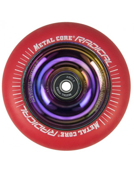 MetalCore 100mm - Roja / Rainbow Fluorescente