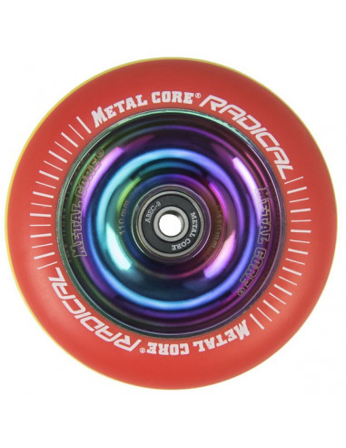 MetalCore 100mm - Rasta / Rainbow Fluorescente