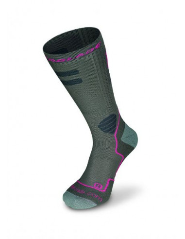 ROLLERBLADE CALCETIN HIGH PERFORMANCE W ROSA/GRIS