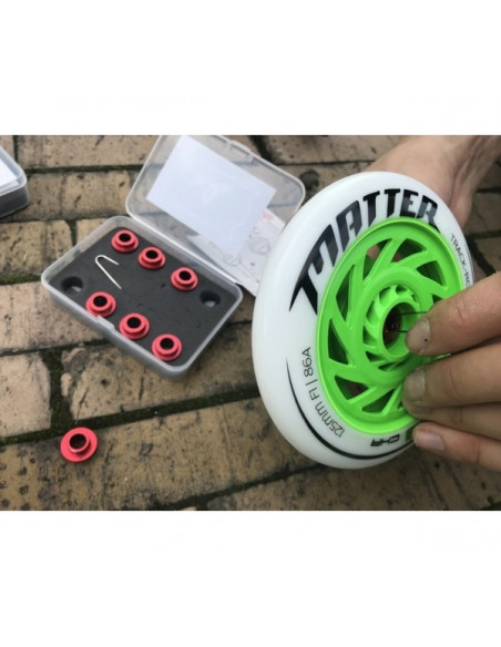 POWERSLIDE AJUSTABLEALU SPACER 8-PACK