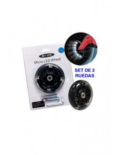 RUEDA LED MAXI MICRO 120MM