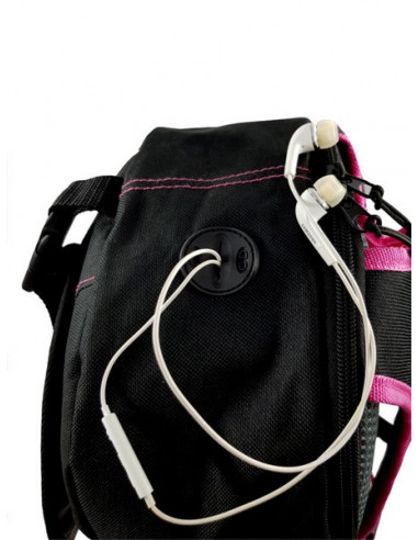 KRF MOCHILA PORTA PATINES NEW YORK BLACK/PINK