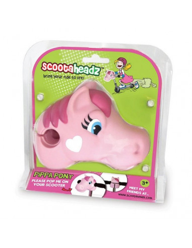 MICRO CABEZA PONI ROSA