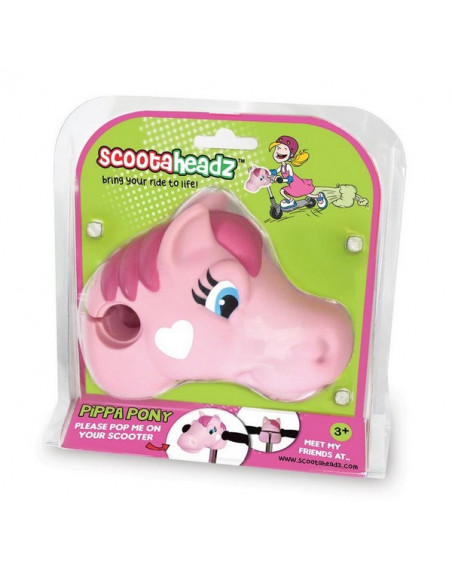 MICRO CABEZA PONI ROSA