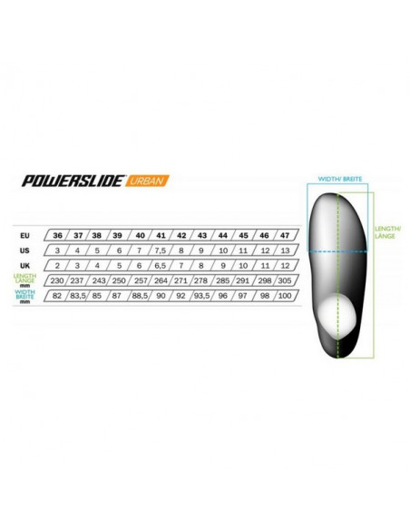 POWERSLIDE TAU (SOLO BOTA)