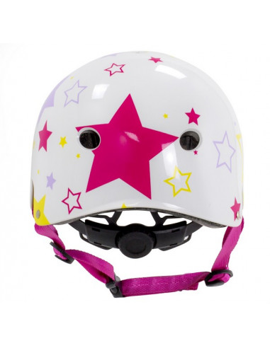 SFR CASCO ADJUSTABLE INFANTIL BLANCO/ROSA