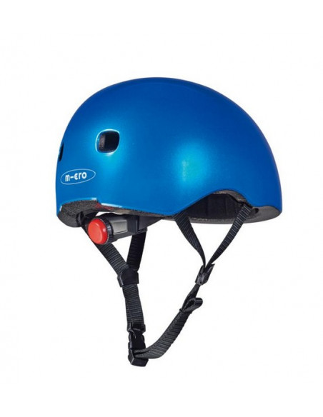MICRO CASCO AZUL METALIZADO V2
