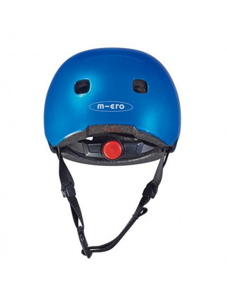 MICRO CASCO AZUL METALIZADO V2