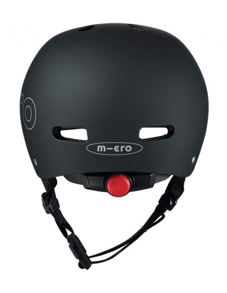 MICRO CASCO NEGRO LED