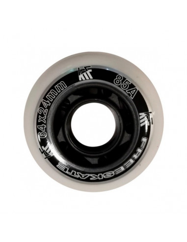 RUEDAS KRF FIRST BLANCO / NEGRO (4uds)