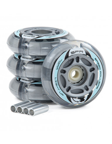 SFR RUEDAS DE LUCES 70MM (4 UDS.)