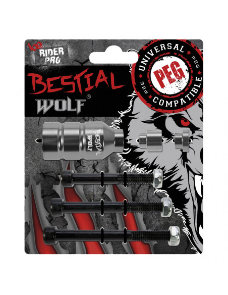PEGS BESTIAL WOLF CON PROLONGADOR ALUMINIO