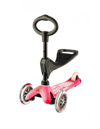 MINI MICRO 3 EN 1 DELUXE ROSA