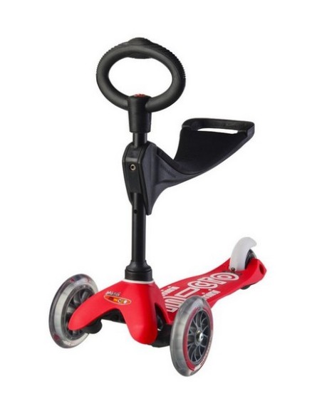 MINI MICRO 3 EN 1 DELUXE ROJO