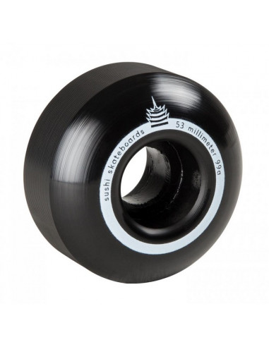 RUEDAS SKATE SUSHI PAGODA TEAM V2 53MM NEGRO