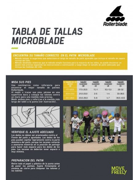 ROLLERBLADE MICROBLADE SE NEON AMARILLO/NEGRO